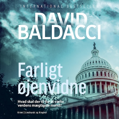 Farligt øjenvidne – omslag til lydbogen af David Baldacci
