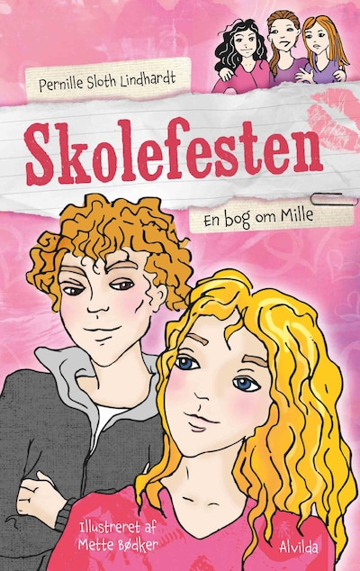 Skolefesten (Mille-bog 1) – omslag til lydbogen af Pernille Sloth Lindhardt