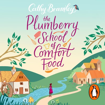 The Plumberry School of Comfort Food – omslag til lydbogen af Cathy Bramley