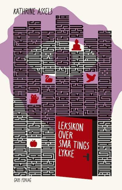 Leksikon over små tings lykke – omslag til lydbogen af Kathrine Assels