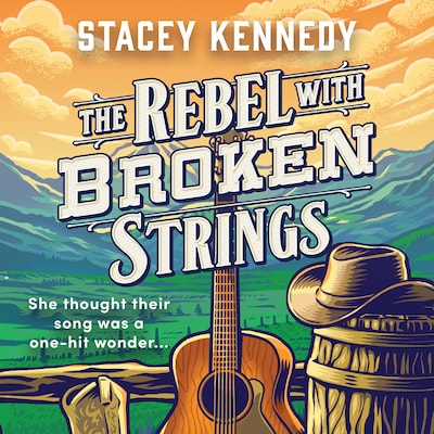 The Rebel With Broken Strings – omslag til lydbogen af Stacey Kennedy