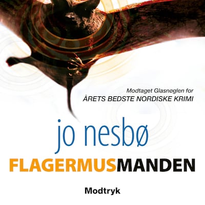 Flagermusmanden – omslag til lydbogen af Jo Nesbø