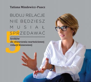 Buduj relacje, nie będziesz musiał sprzedawać - 5 kroków do stworzenia wartościowej relacji biznesowej – okładka audiobooka, autor Tatiana Mindewicz Puacz