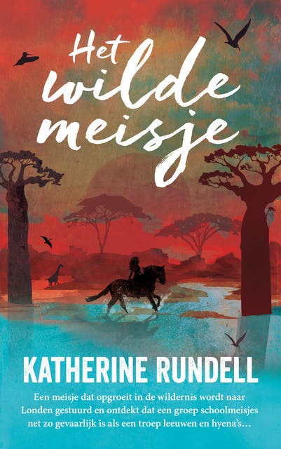 Het wilde meisje – omslag van het luisterboek van Katherine Rundell