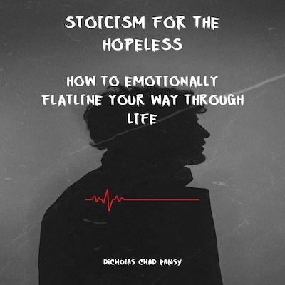 Stoicism for the Hopeless – omslag til lydbogen af Dicholas Chad  Pansy
