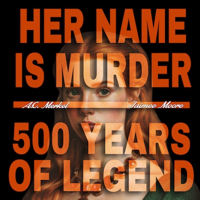 Her Name Is Murder – omslag til lydbogen af A.C. Merkel