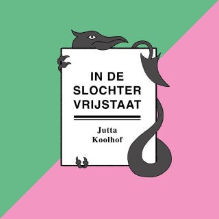 In de Slochter Vrijstaat – omslag van het luisterboek van Jutta Koolhof
