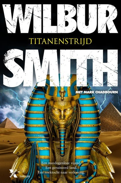 Titanenstrijd – omslag van het luisterboek van Mark Chadbourn,Wilbur Smith