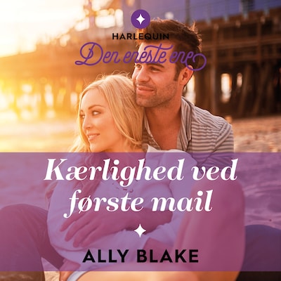 Kærlighed ved første mail – omslag til lydbogen af Ally Blake