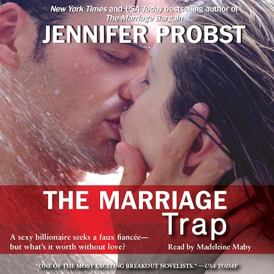 The Marriage Trap – omslag til lydbogen af Jennifer Probst