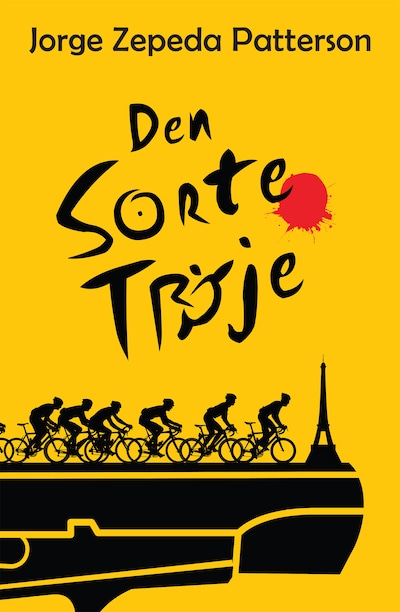 Den sorte trøje – omslag til lydbogen af Jorge Zepeda Patterson