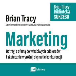 Marketing – okładka audiobooka, autor Brian Tracy
