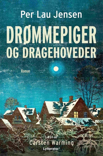 Drømmepiger og dragehoveder – omslag til lydbogen af Per Lau Jensen