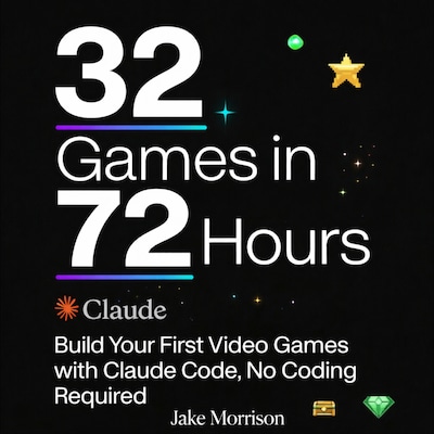 32 Games in 72 Hours – omslag til lydbogen af Jake Morrison