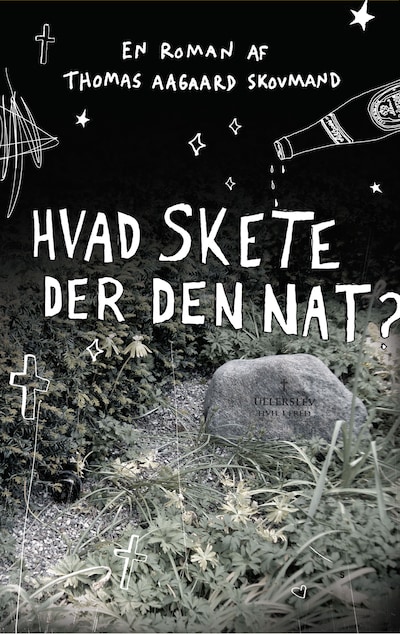 Hvad skete der den nat? – omslag til lydbogen af Thomas Aagaard Skovmand