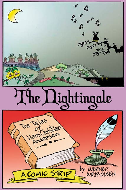 The Nightingale – omslag til lydbogen af Werner Wejp Olsen