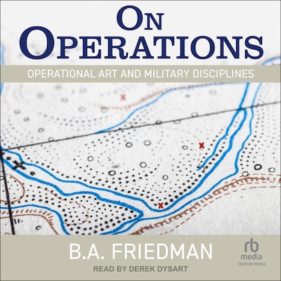 On Operations – omslag til lydbogen af B. A. Friedman
