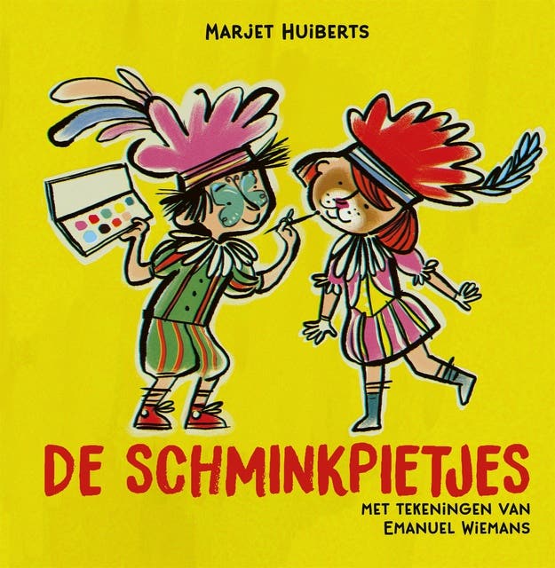 De schminkpietjes – omslag van het luisterboek van Marjet Huiberts