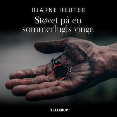 Støvet på en sommerfugls vinge – omslag til lydbogen af Bjarne Reuter