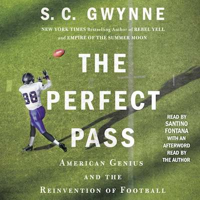 The Perfect Pass – omslag til lydbogen af S. C. Gwynne