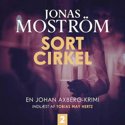 Sort cirkel - 2 – omslag til lydbogen af Jonas Moström