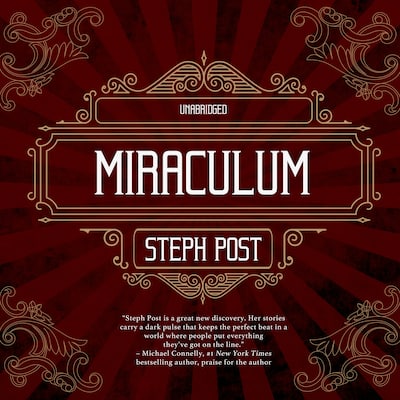 Miraculum – omslag til lydbogen af Steph Post