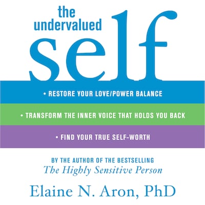 The Undervalued Self – omslag til lydbogen af Elaine N. Aron
