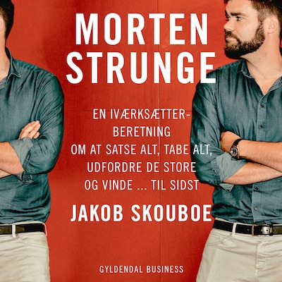 Morten Strunge – omslag til lydbogen af Jakob Skouboe