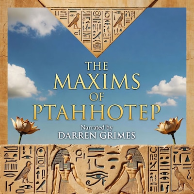 The Maxims of Ptahhotep – omslag til lydbogen af Ptahhotep