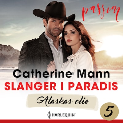 Slanger i paradis – omslag til lydbogen af Catherine Mann