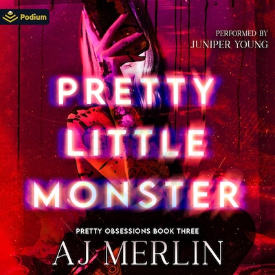 Pretty Little Monster – omslag til lydbogen af AJ Merlin