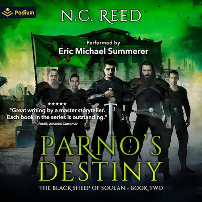 Parno's Destiny – omslag til lydbogen af N.C. Reed