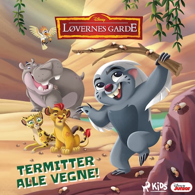 Løvernes Garde - Termitter alle vegne! – omslag til lydbogen af Disney
