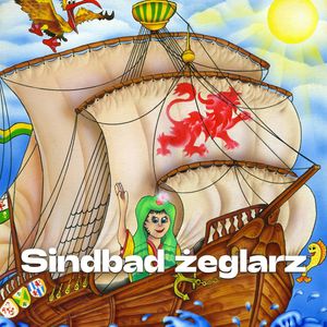 Sindbad żeglarz – okładka audiobooka, autor Jan Łojan