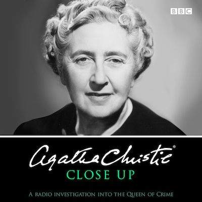 Agatha Christie Close Up – omslag til lydbogen af Agatha Christie