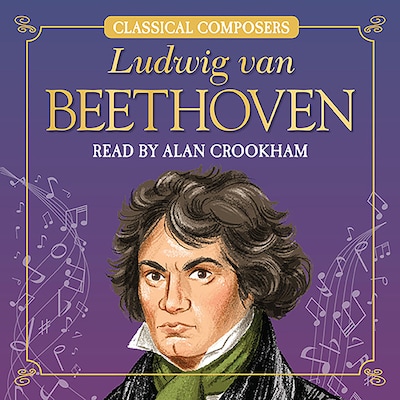 Ludwig van Beethoven – omslag til lydbogen af Joanne Mattern