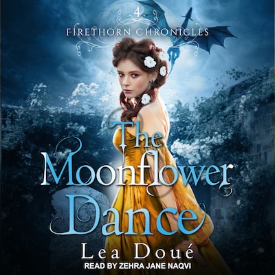 The Moonflower Dance – omslag til lydbogen af Lea Doué