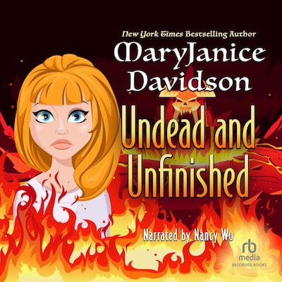 Undead and Unfinished – omslag til lydbogen af MaryJanice Davidson