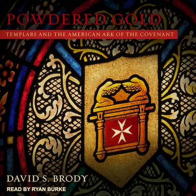 Powdered Gold – omslag til lydbogen af David S. Brody