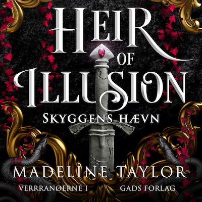 Heir of Illusion – Skyggens hævn – omslag til lydbogen af Madeline Taylor