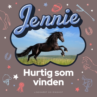 Hurtig som vinden – omslag til lydbogen af Patricia Leitch
