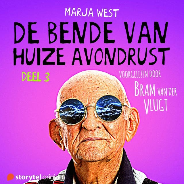 De bende van Huize Avondrust - Deel 3 – omslag van het luisterboek van Marja West