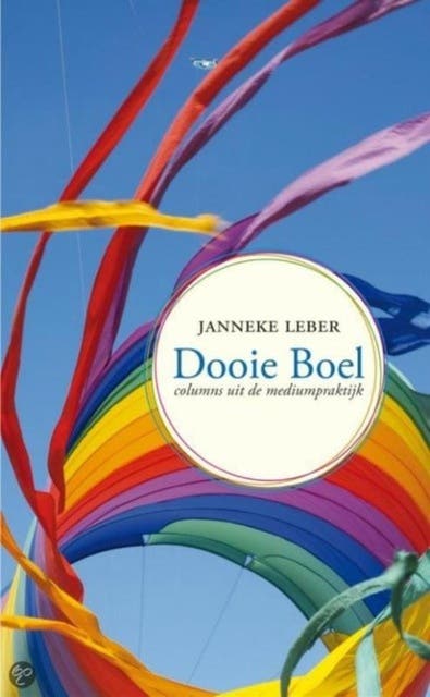 Dooie boel: columns uit de mediumpraktijk – omslag van het luisterboek van Janneke Leber