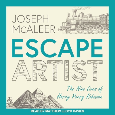 Escape Artist – omslag til lydbogen af Joseph McAleer