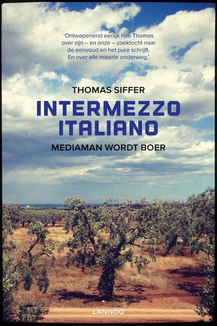 Intermezzo Italiano: Mediaman wordt boer – omslag van het luisterboek van Thomas Siffer
