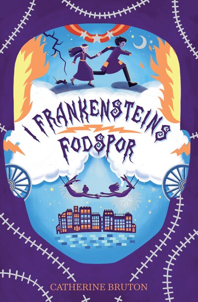I Frankensteins fodspor – omslag til lydbogen af Catherine Bruton