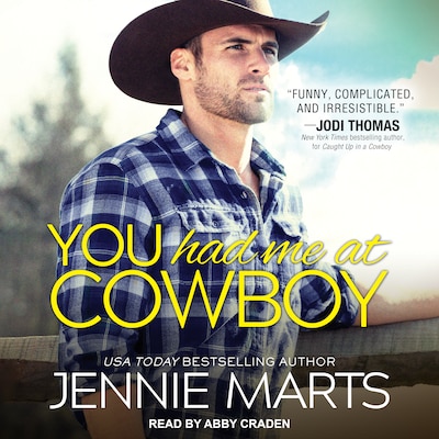 You Had Me at Cowboy – omslag til lydbogen af Jennie Marts