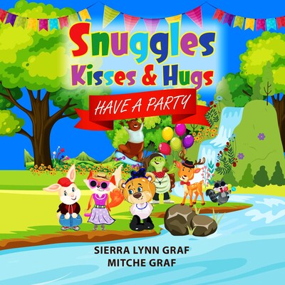 Snuggles, Kisses & Hugs – omslag til lydbogen af Mitche Graf  and Sierra Lynn Graf