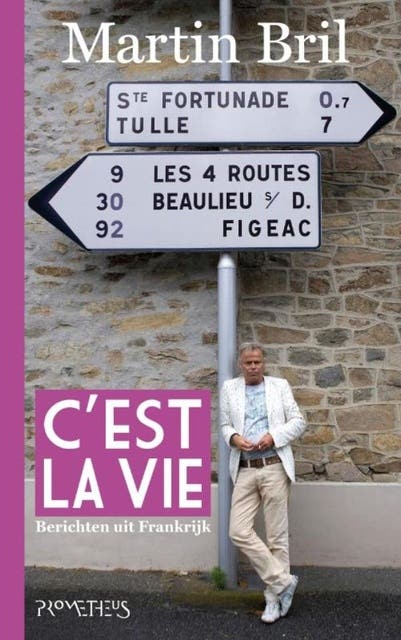 C'est la vie – omslag van het luisterboek van Martin Bril