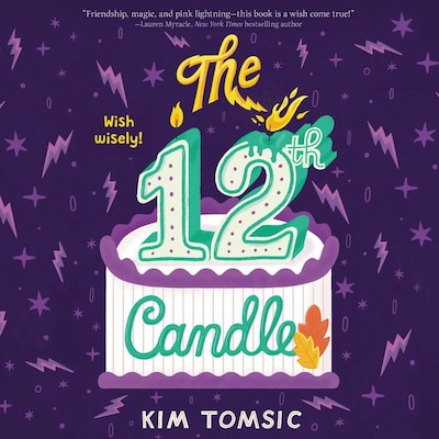The 12th Candle – omslag til lydbogen af Kim Tomsic